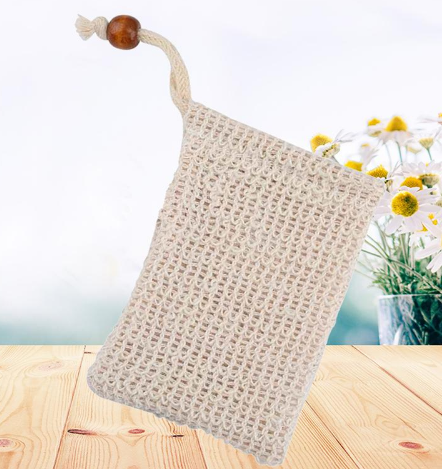 Natural Sisal Soap Bag